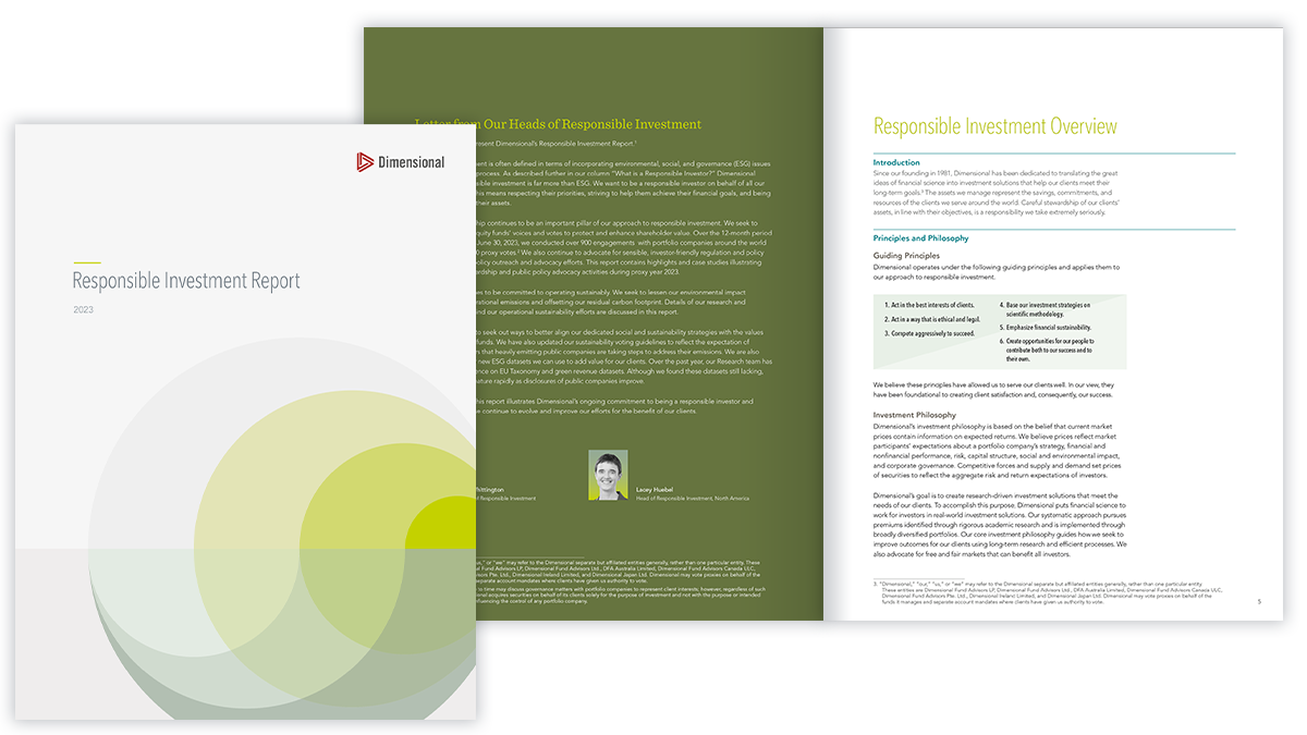 Responsible Investment Report