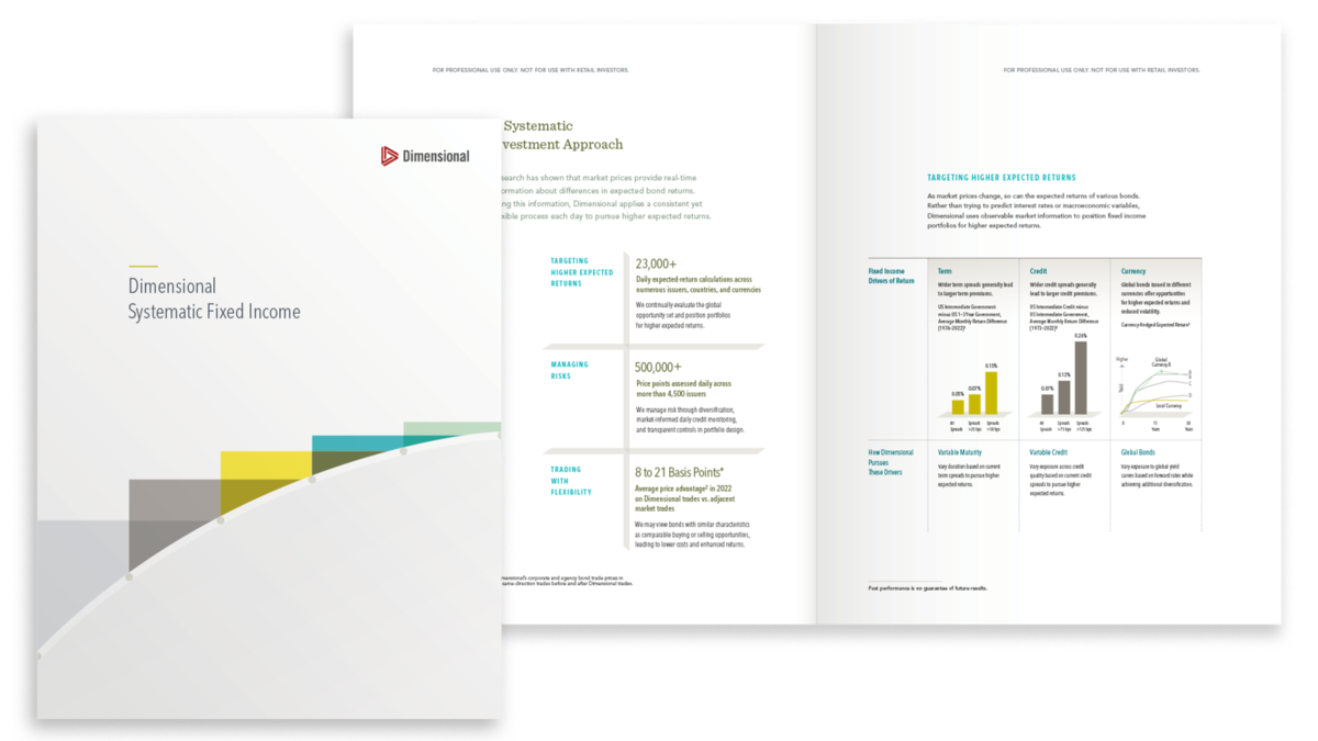 Dimensional Systematic Fixed Income