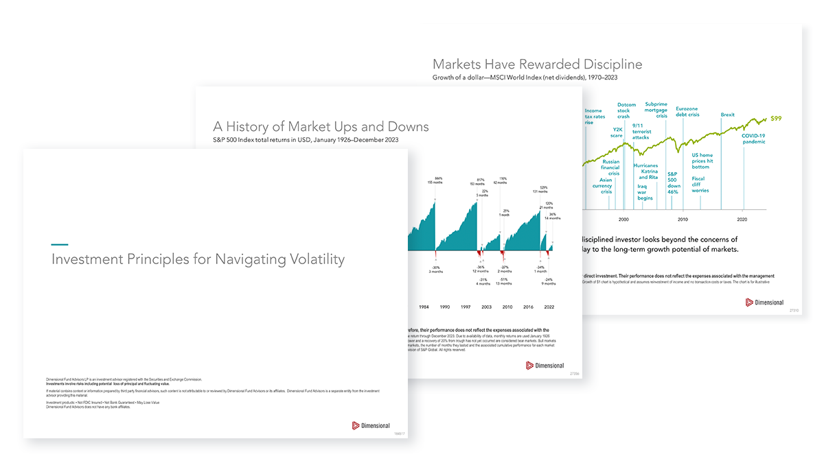 Investment Principles for Navigating Volatility