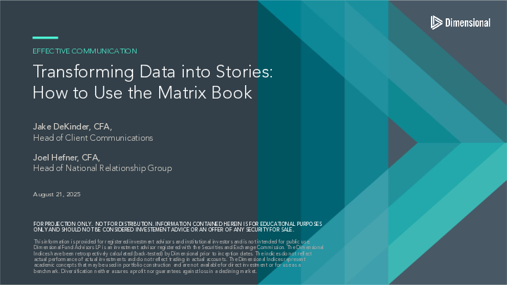Transforming Data into Stories: How to Use the Matrix Book