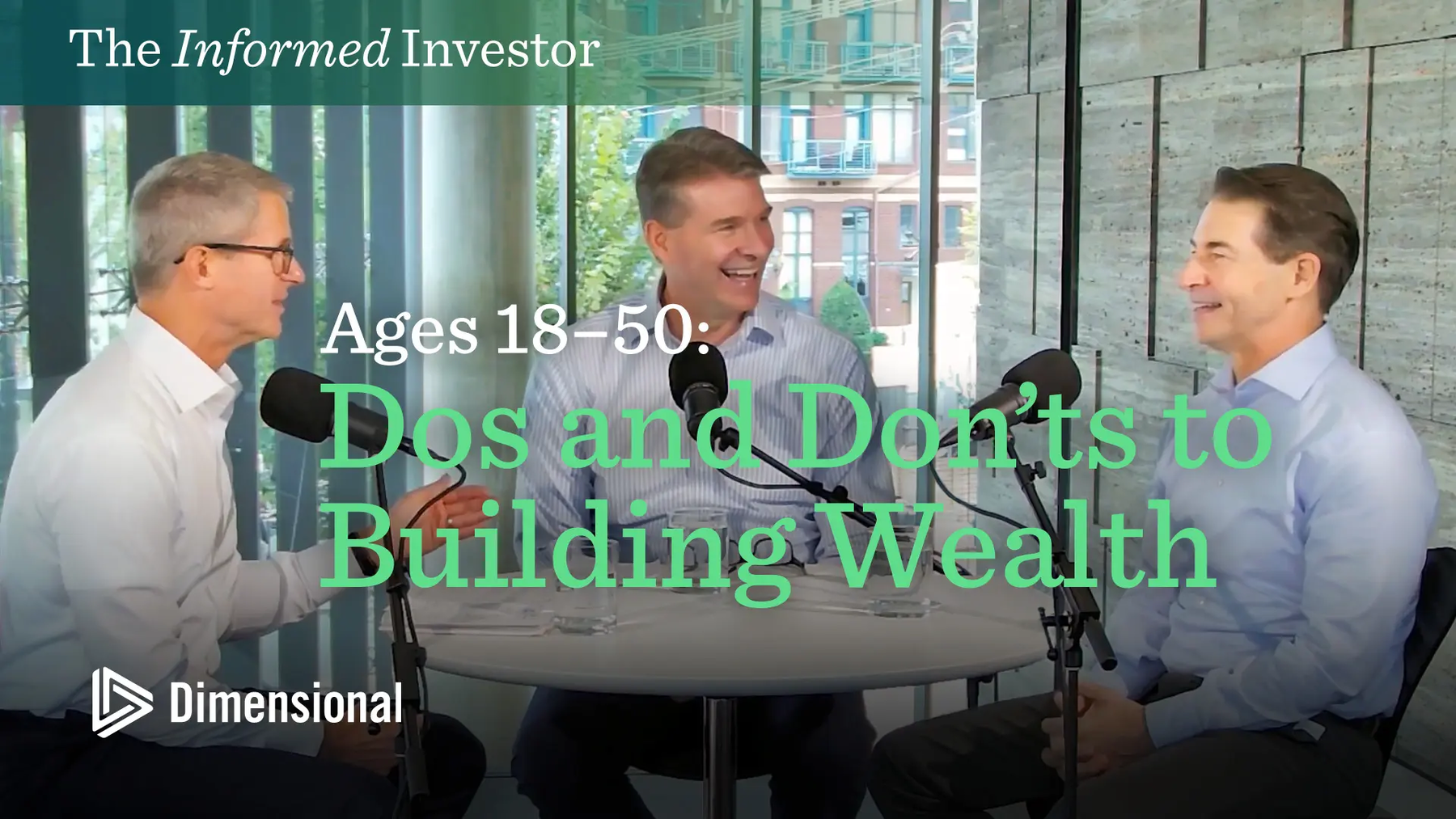 Ages 18–50: What Should You Do with Your Money?