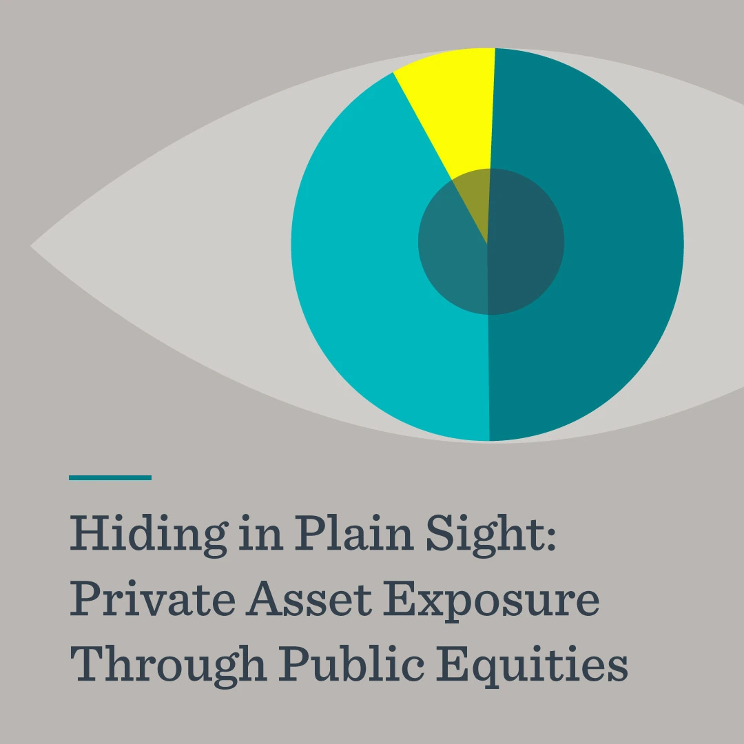Hiding in Plain Sight Private Asset Exposure Through Public Equities