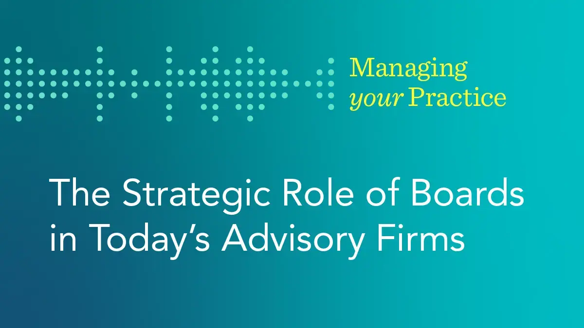 Managing your Practice Podcast Series