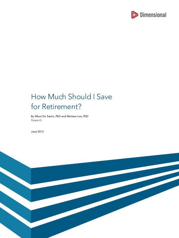 How Much Should I Save for Retirement?