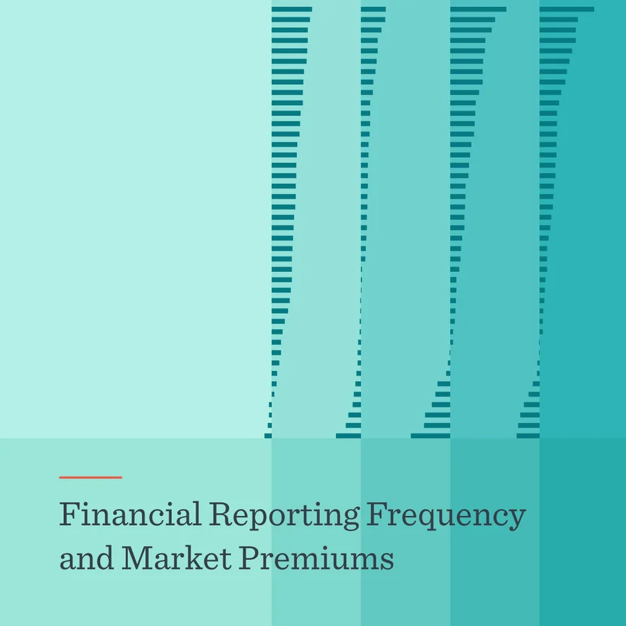 Financial Reporting Frequency and Market Premiums | Dimensional