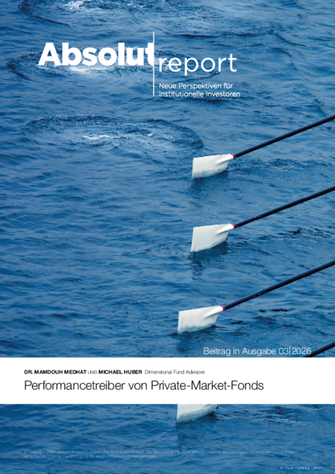 „Performancetreiber von Private-Market-Fonds“ Beitrag in „Absolut|report“