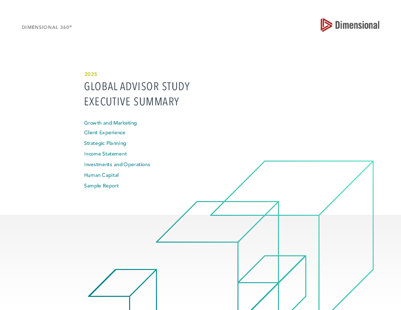 2025 Global Advisor Study Executive Summary