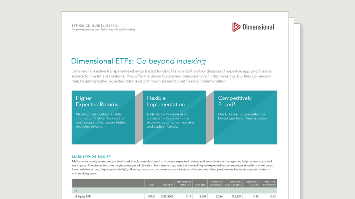 ETF Quick Guide