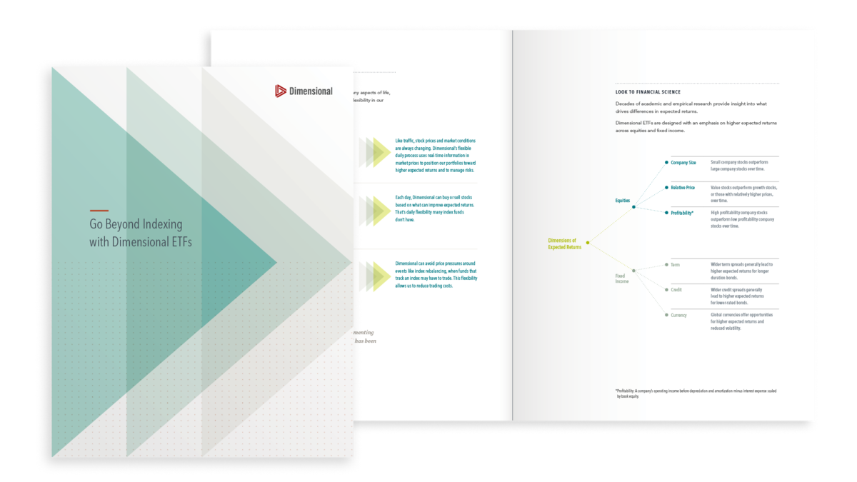 Go Beyond Indexing with Dimensional ETFs