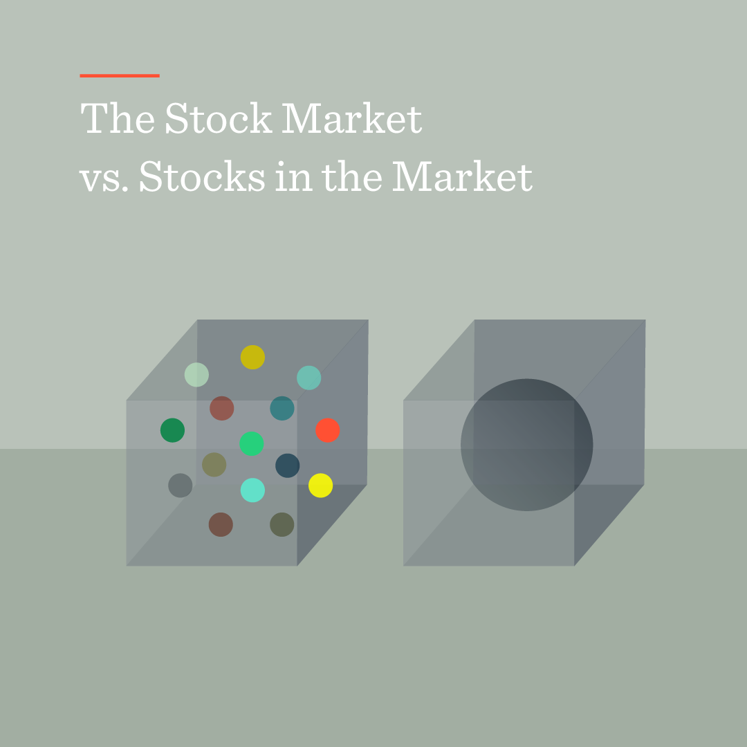 The Stock Market vs. Stocks in the Market Dimensional
