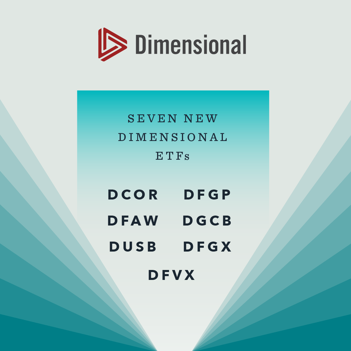Dimensional Expands Suite with Seven New ETFs