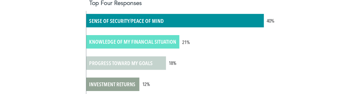 How Do You Primarily Measure the Value Received from Your Advisor?