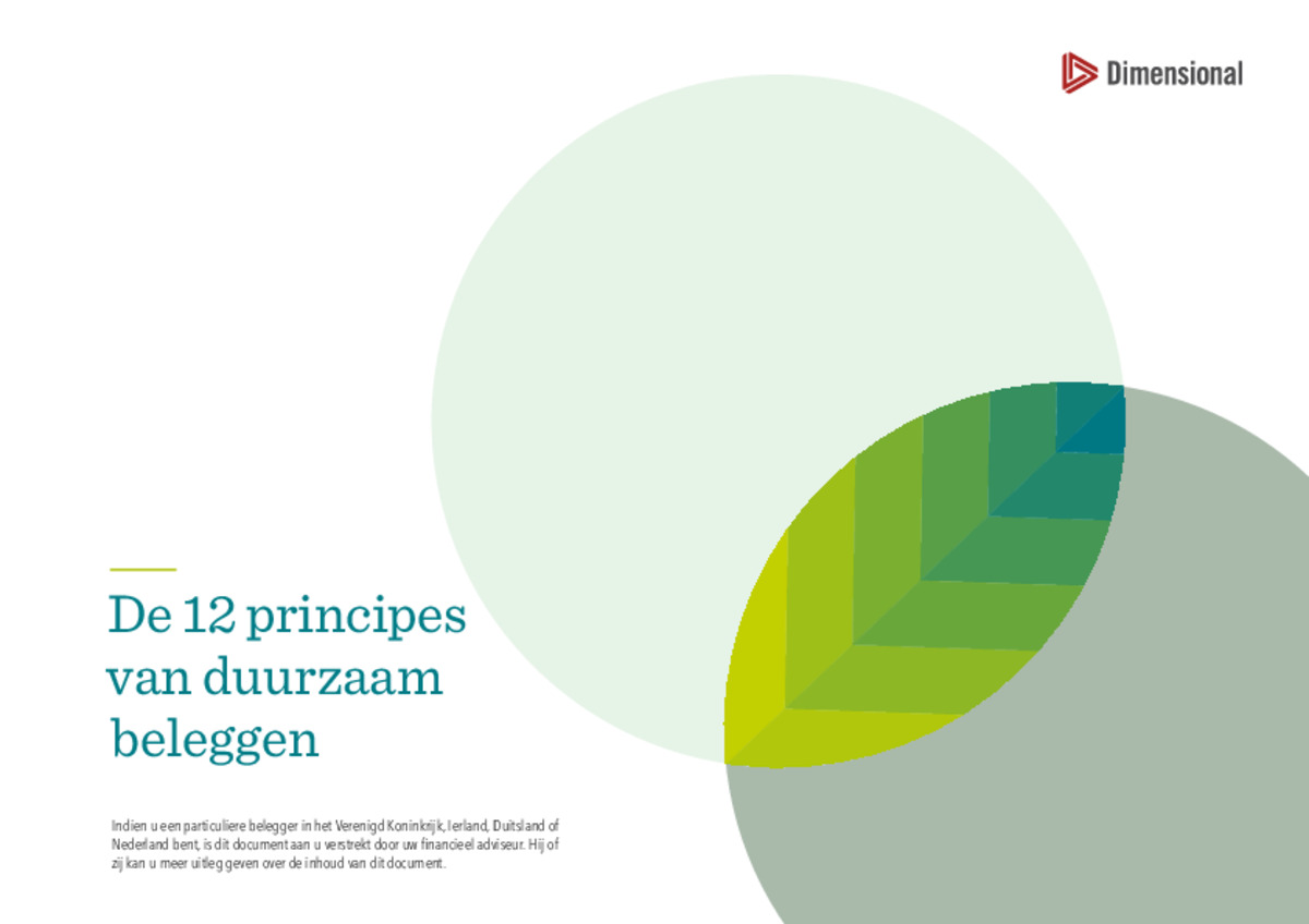 De 12 principes van duurzaam beleggen