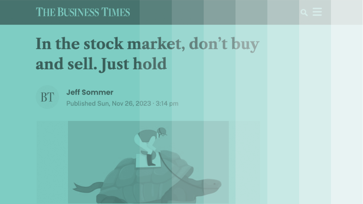 Dimensional Research on Futility of Market Timing Featured in Business ...