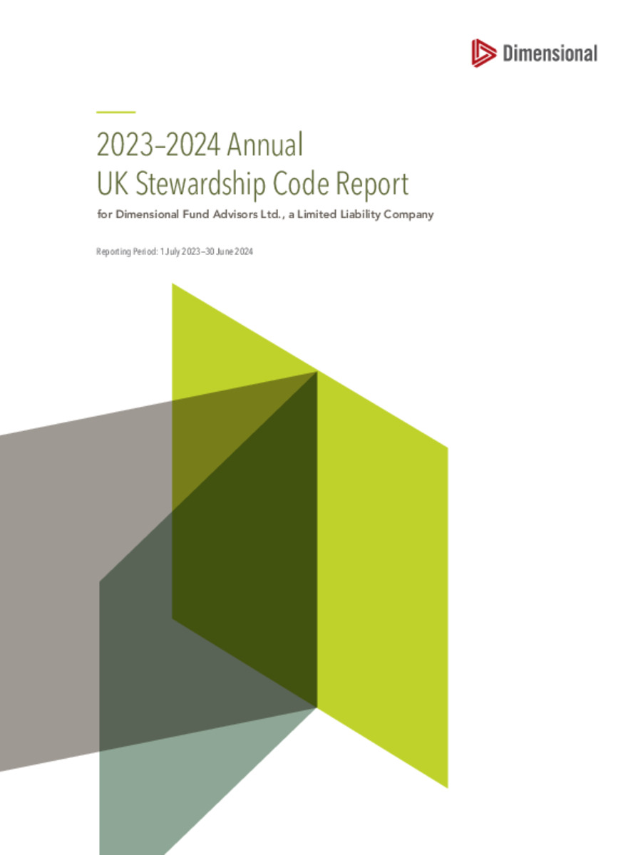 2023-2024 UK Stewardship Code Report